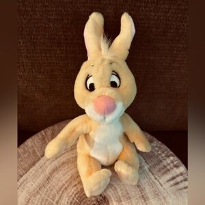 Vintage Yellow Rabbit BeanBag Walt Disney World Winnie-the-Pooh